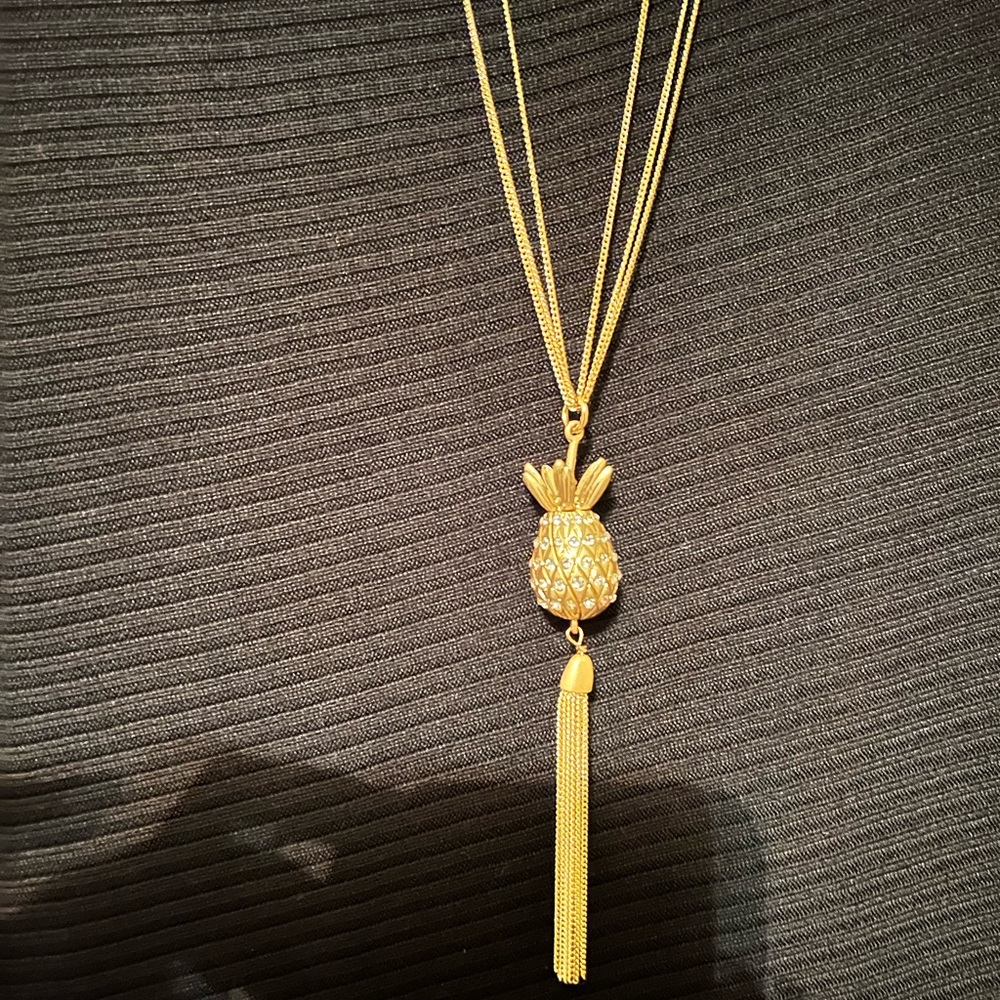 Lilly Pulitzer - Gold Pineapple Necklace